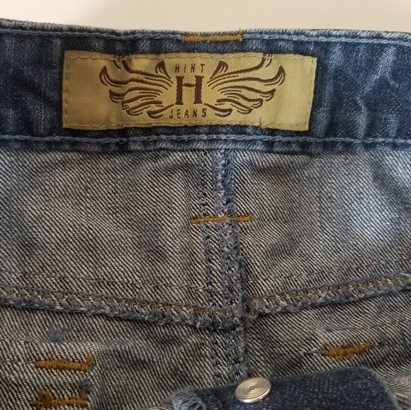 🦋Hint Jeans Mini Skirt Size 3 - Picture 3 of 7